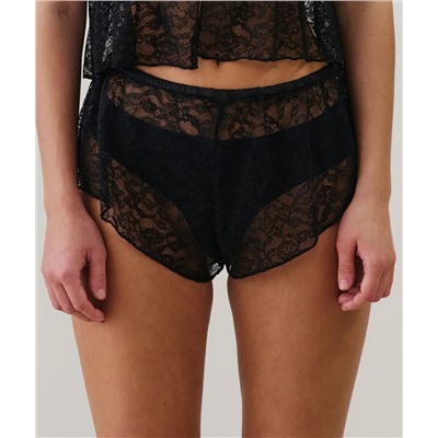 Short de encaje