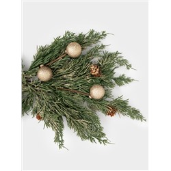 Композиция декоративная, 55 см, пластик/пенопласт, Золотые шары, Interior natural