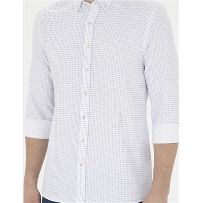 Saks Slim Fit Uzun Kollu Gömlek