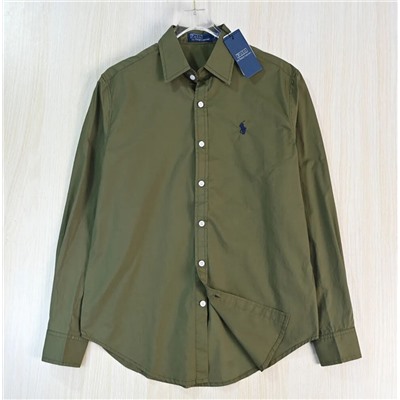 Женская хлопковая рубашка с длинным рукавом ( 7 цветов) РАЛЬ*Ф Л