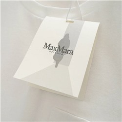 Женская футболка с красивой вышивкой и карманом на груди MaxMar*a 🤎 ОРИГИНАЛ!