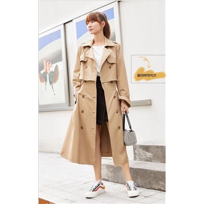 Женский хлопковый тренч   VeroMod*a