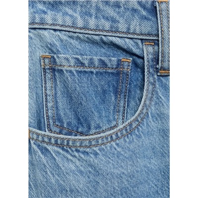 Jeans balloon tiro alto