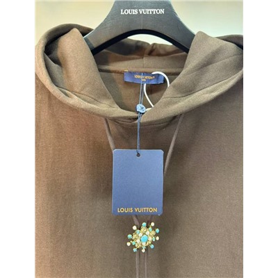 Толстовка худи с брошью Loui*s Vuitto*n  Унисекс модель