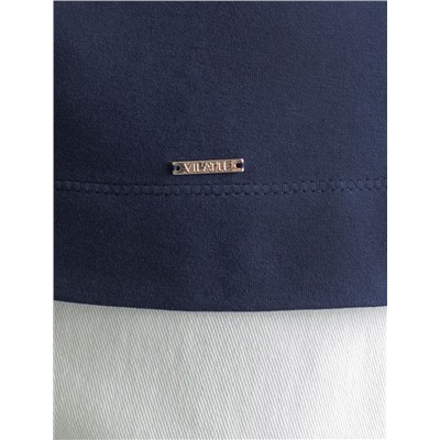 Топ из премиального хлопка с эластаном