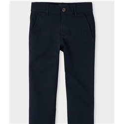 Boys Uniform Stretch Skinny Chino Pants - blue