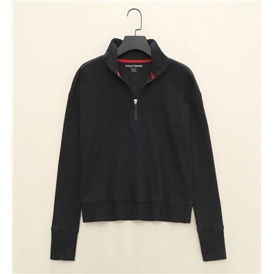 Женский пуловер с высоким горлом на молнии ТОММИ ХИЛФИГЕ*Р