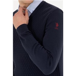 Erkek Lacivert Kazak