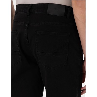 Antrasit Straight Fit Jean Pantolon