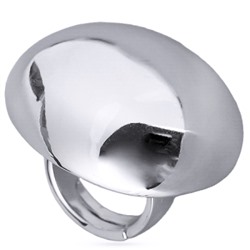 Кольцо 4см (покрытие родий)