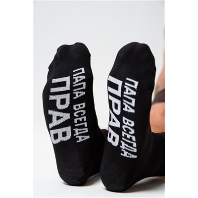 Носки мужские Папа прав