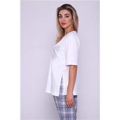 Футболка женская белая 97