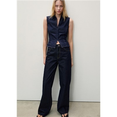 Jeans Danila wideleg rinse wash