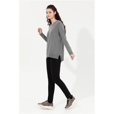 Kadın Siyah Toothpick Fit Pantolon