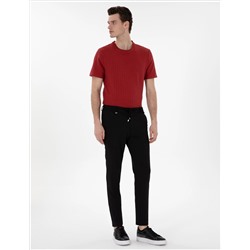 Siyah Klasik Jogger Pantolon