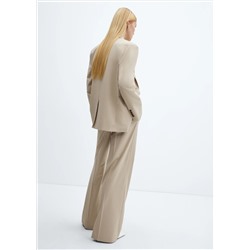 Pantalón traje wideleg