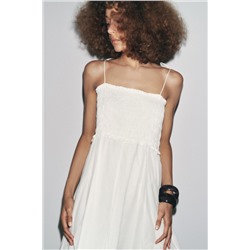 ZW COLLECTION COTTON MIDI DRESS