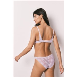 Braga clásica encaje lila