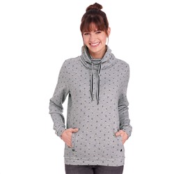 Damen Sweatshirt mit Schalkragen