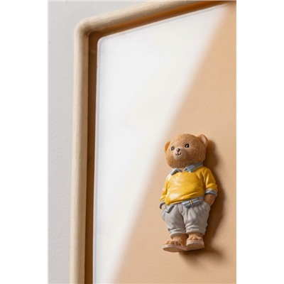 Champ Bear Magnet - Sarı - 4x8 cm