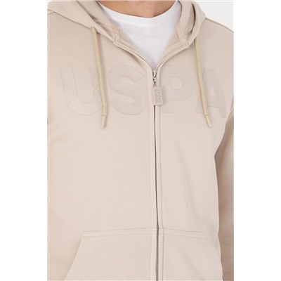 Erkek Bej Sweatshirt