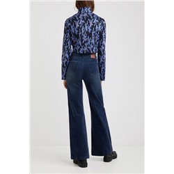 Pantalón wide leg slim