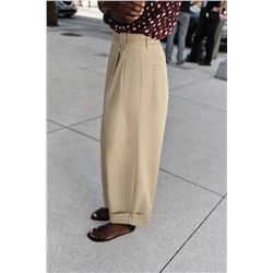 PANTALÓN PINZAS BAJO VUELTA