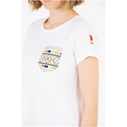 Kadın Beyaz Tişört