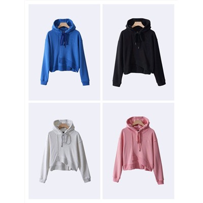 Женская толстовка с ассиметричным передом КАР*Л 😎