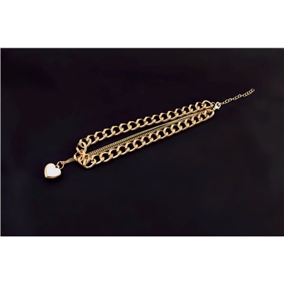 Колье Сердце двустороннее + Подарок