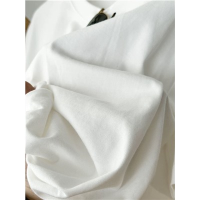 Женская укороченная футболка с объемным подолом  ЗАР*А