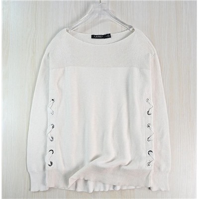 Женский свитер с боковыми ремешками с одним воротом и длинным рукавом РАЛЬ*Ф Л