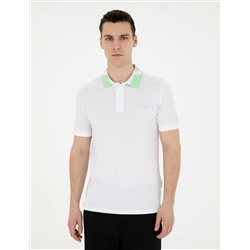 Beyaz Slim Fit Tişört