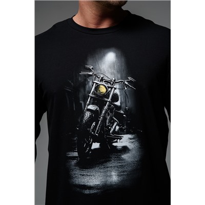 8533 футболка с дл.рукавом мужская