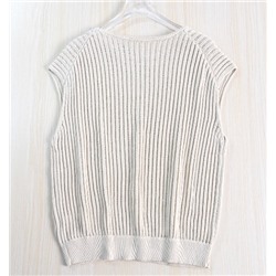 Вязаный топ без рукавов СИЭР*И