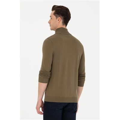 Erkek Haki Basic Kazak