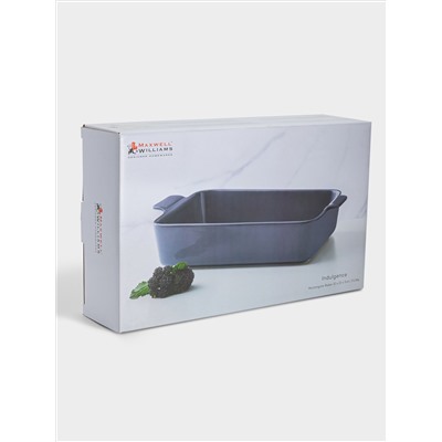 Форма для запекания, 32х22 см, фарфор P, прямоугольная, синяя, Indulgence