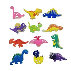 Набор джибитсов для крокс. Светятся в темноте