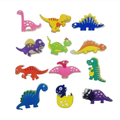 Набор джибитсов для крокс. Светятся в темноте