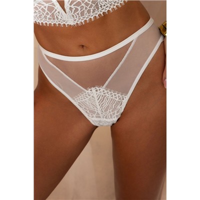 1271/2-B NOIR VANILLE Трусы бразильяно KINGA