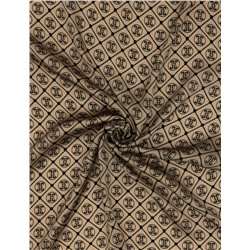 Lacivert İpek Eşarp