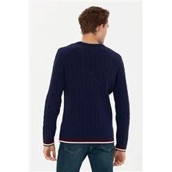 Erkek Lacivert Kazak