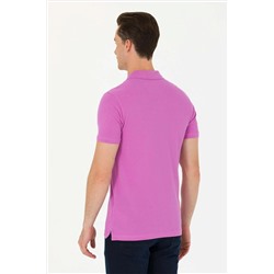 Erkek Menekşe Basic Tişört