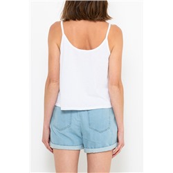 Camiseta de tirantes Blanco roto