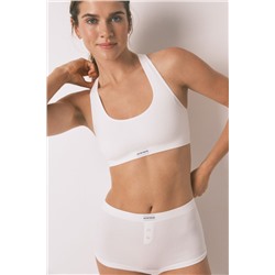 Boxer sin costuras blanco