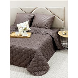 Комплект постельного белья с одеялом New Style КМ-231 шоколад