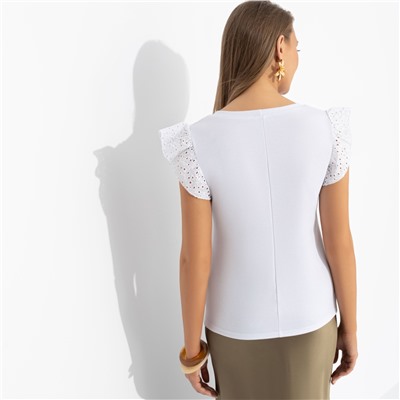 Футболка с декоративными рукавами, Сила мягкости