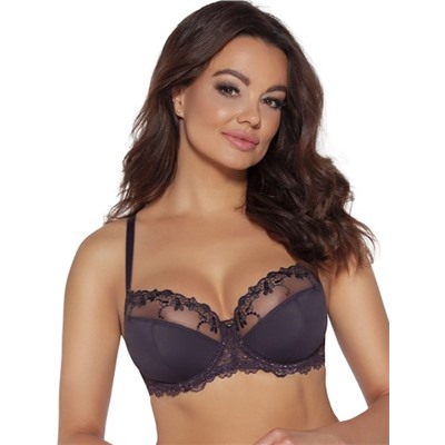 Бюст 1030 PU (шоколад) AVA