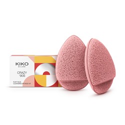 crazy '90s puff face cleansing sponge kit