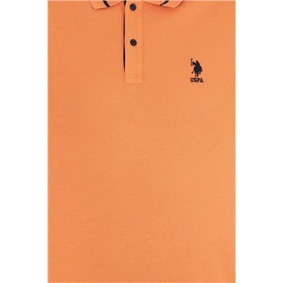 Erkek Kiremit Basic Polo Yaka Tişört